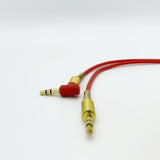 3,5mm Miniklinke Audio Aux Kabel Winkelstecker Musik Auxiliary Verbindungskabel